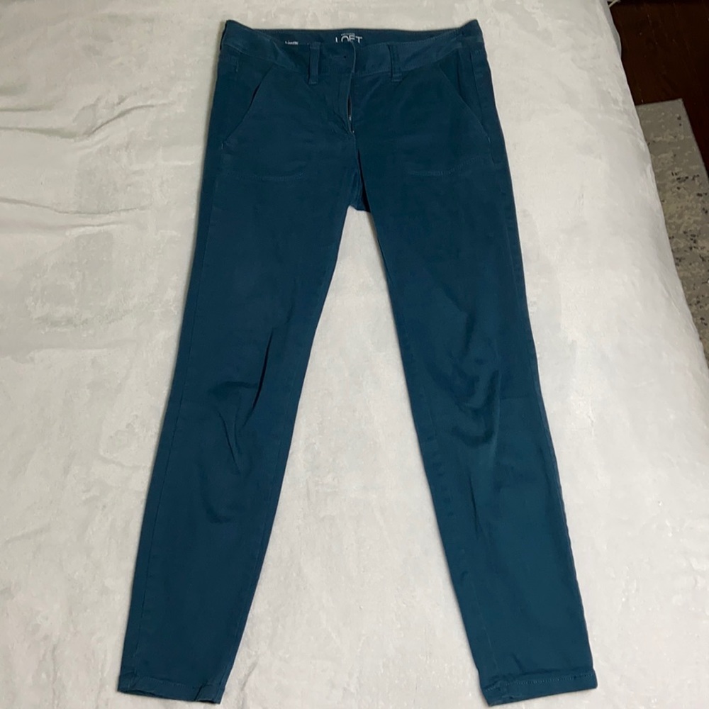Blue Skinny Pants